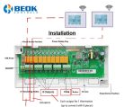 BeOk BOT-306RF-WIFI-NR  Kiegészítő termosztát